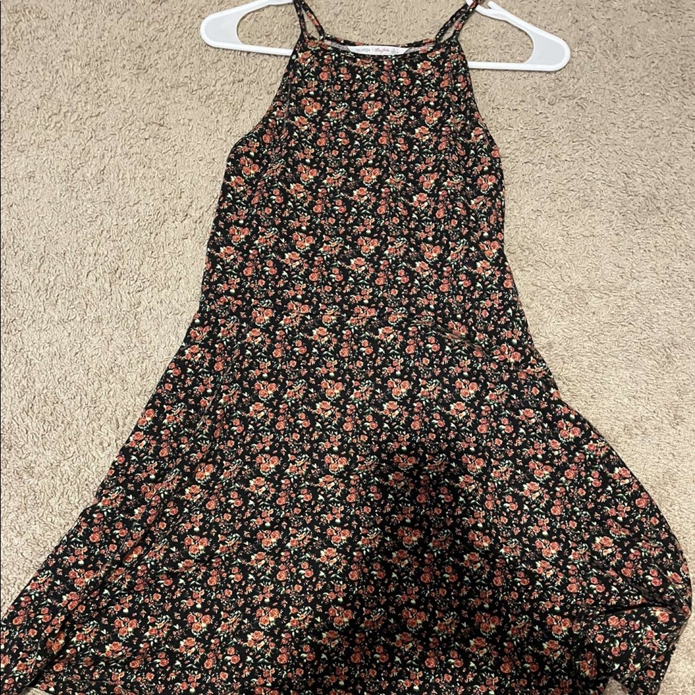 rose floral dress